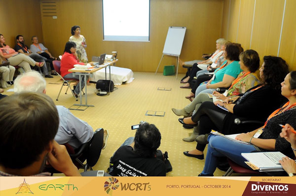 Presenting at WCRT5, Porto